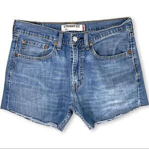 Levi’s 505 Cutoff’s High Rise Jean Shorts
